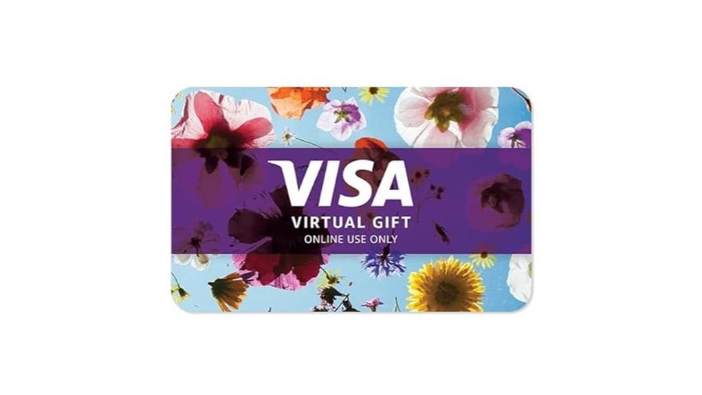 100 visa virtual egift