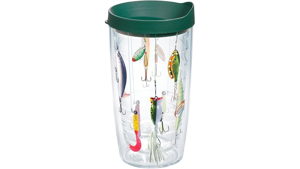 16oz insulated fishing tumbler
