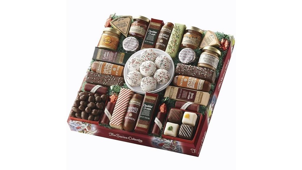 27 piece food gift set