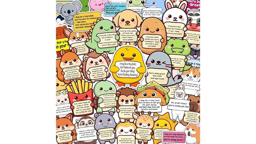 50 pack animal stickers