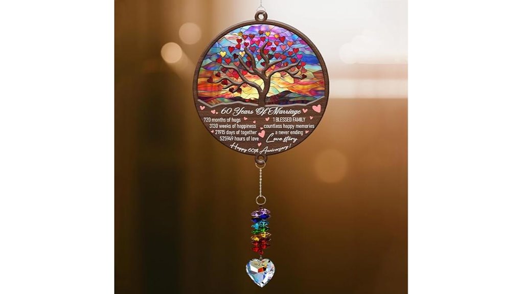 60th diamond anniversary keepsake