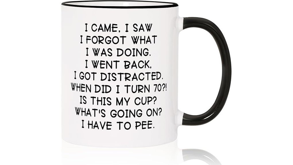 70th birthday mug gift