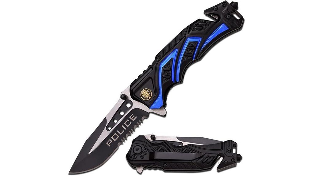 8 inch folding rescue knife