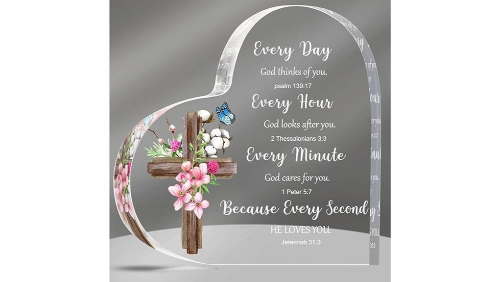 acrylic christian scripture gifts