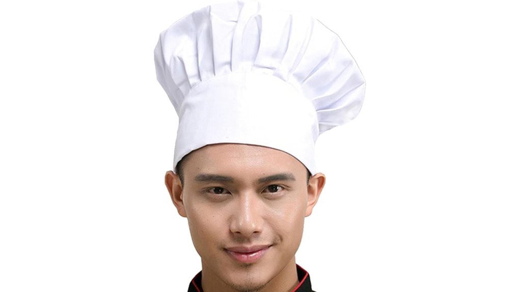 adjustable elastic chef hat