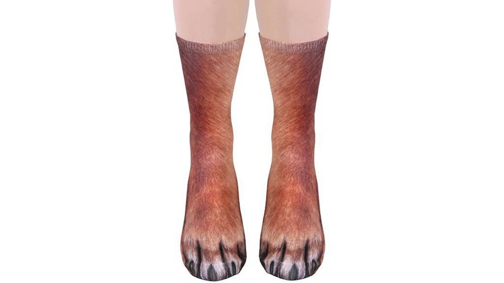 animal paw sock gifts