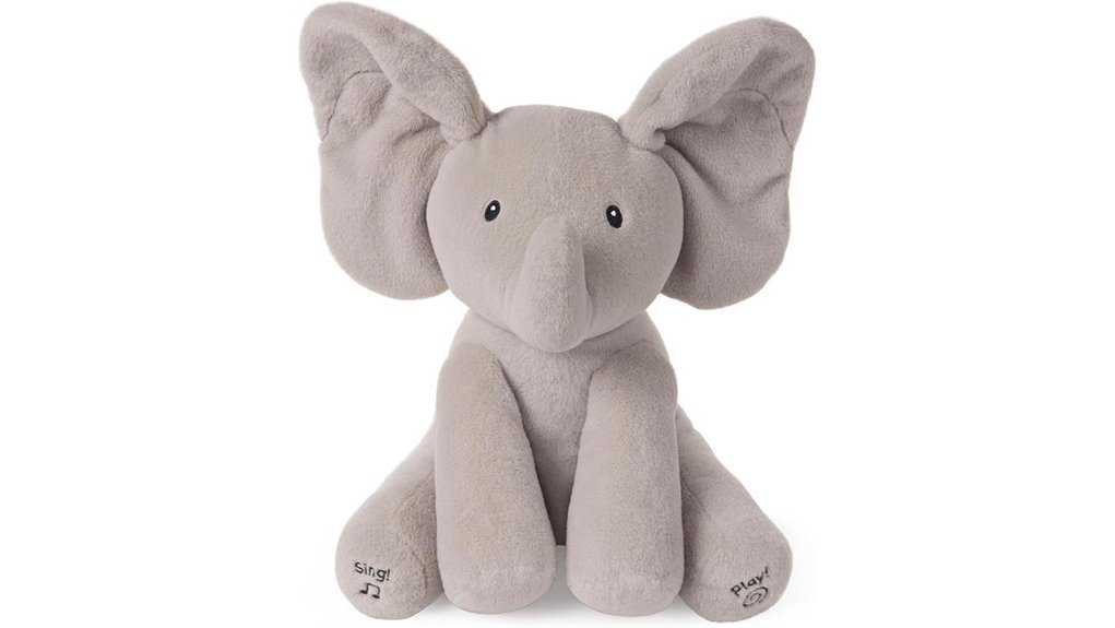animated flappy elephant toy