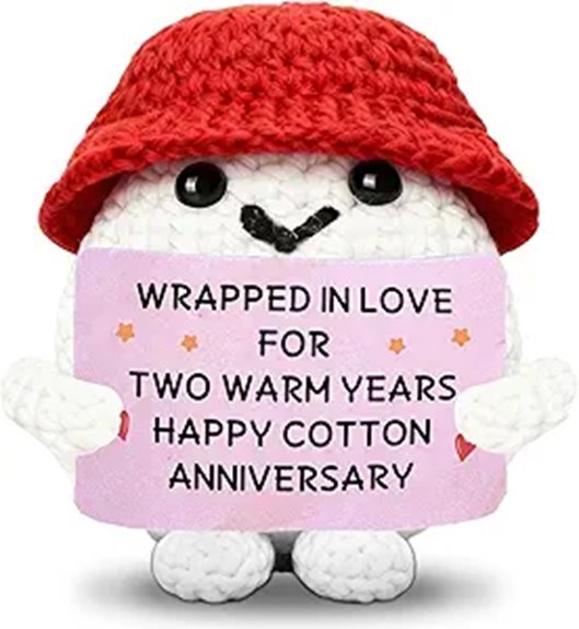anniversary crochet couple doll