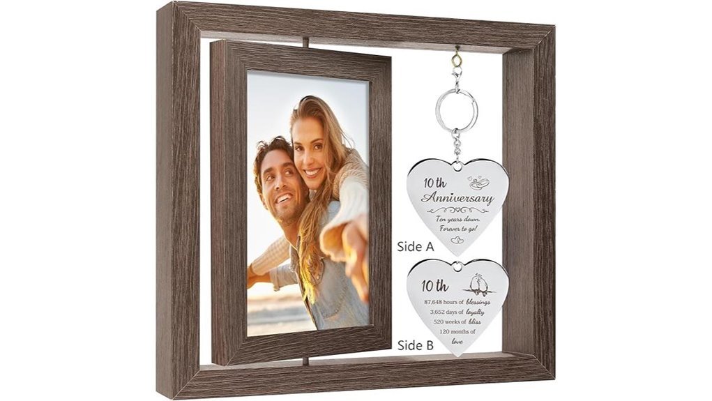 anniversary personalized photo frame