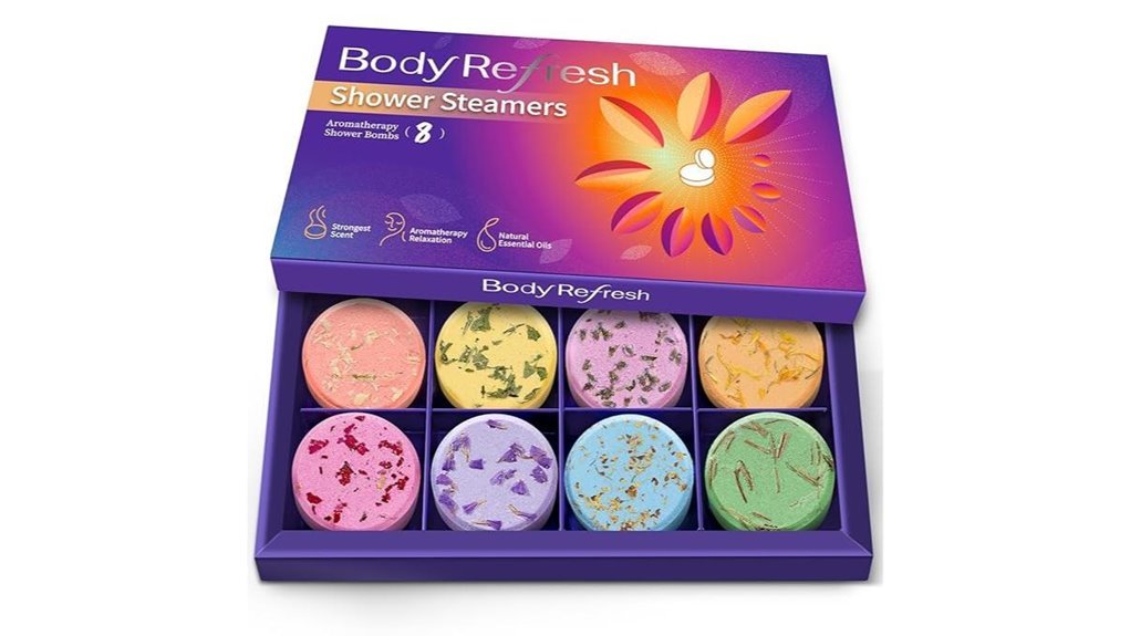 aromatherapy shower steamer gift