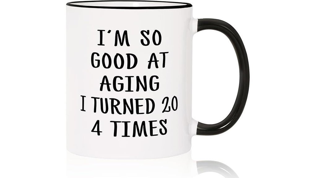 aurahouse 80th birthday mug