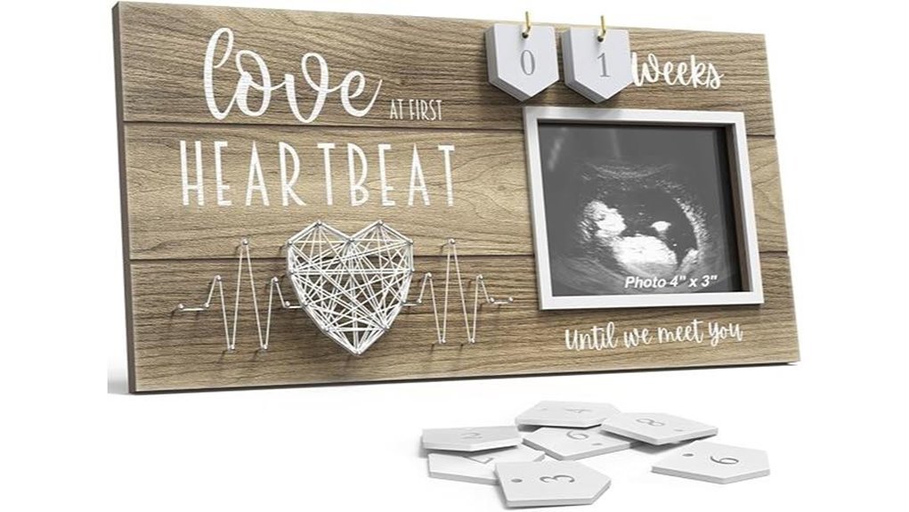 baby countdown picture frame