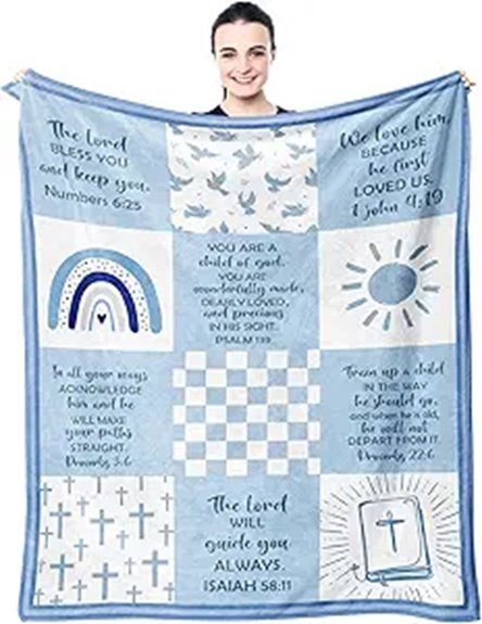 baptism blanket for godchild