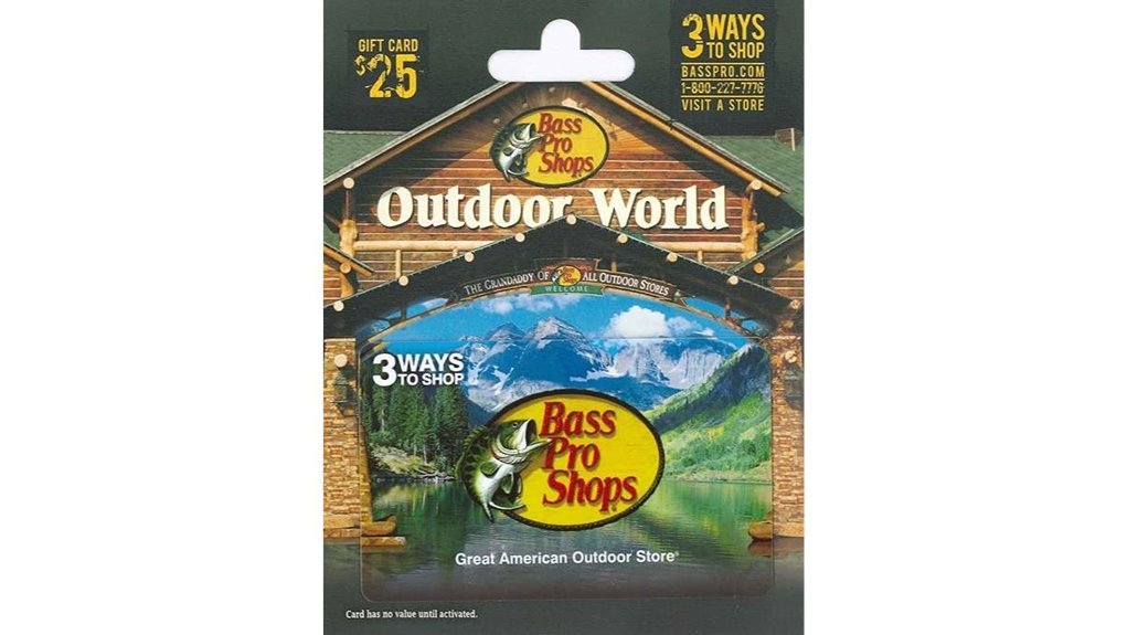 bass pro shops gift card