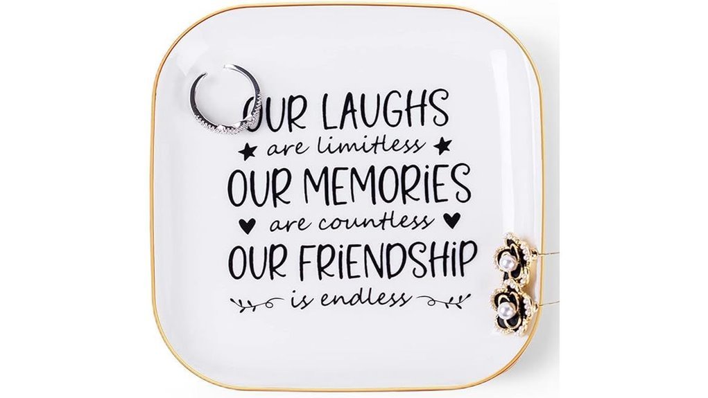 best friend jewelry dish