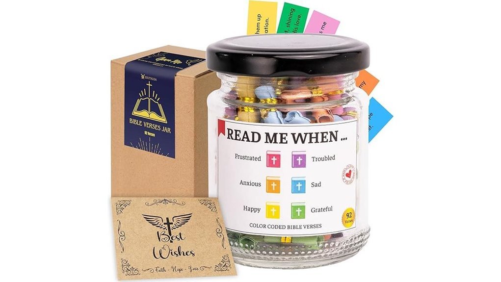 bible verse jar contents