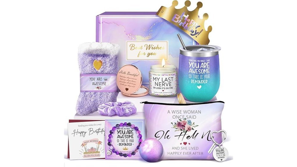 birthday gift basket set