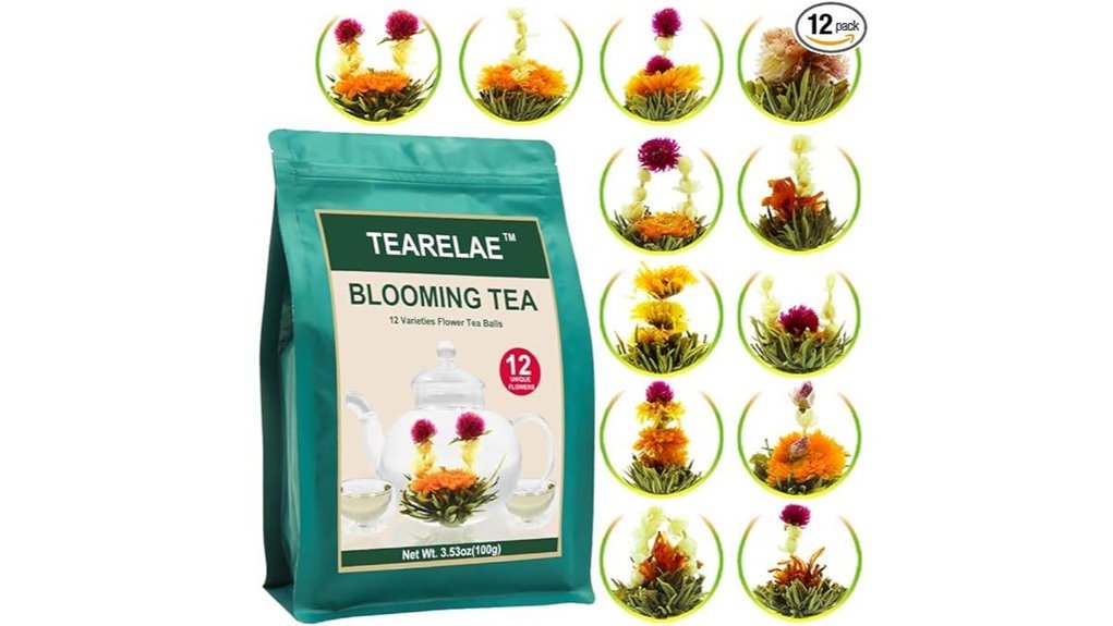 blooming tea flower balls