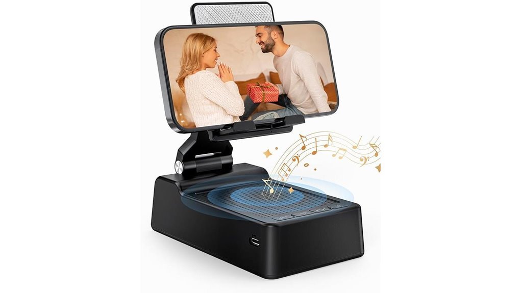 bluetooth speaker with stand