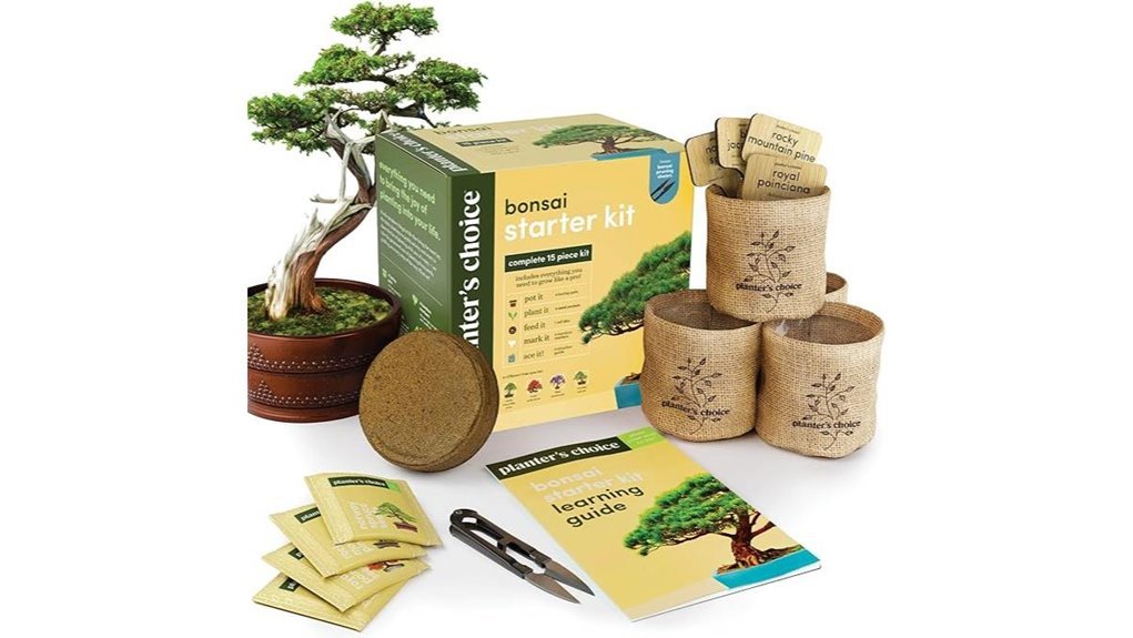 bonsai gardening gift kit