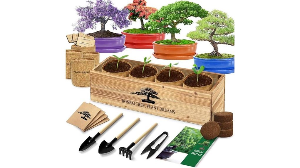 bonsai seeds and tools