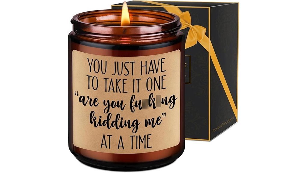 boss lady coworker candle