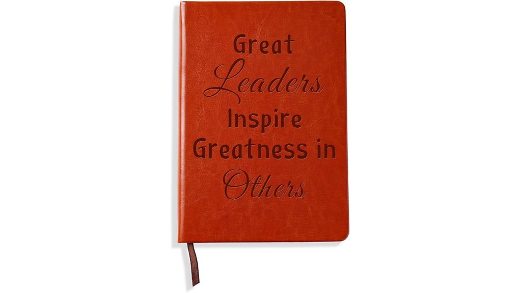 boss leather notebook