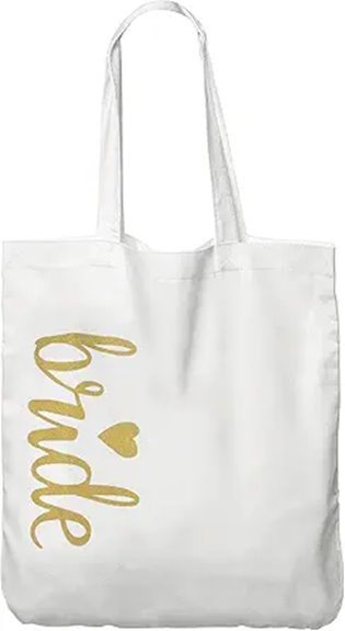bridal shower bride tote
