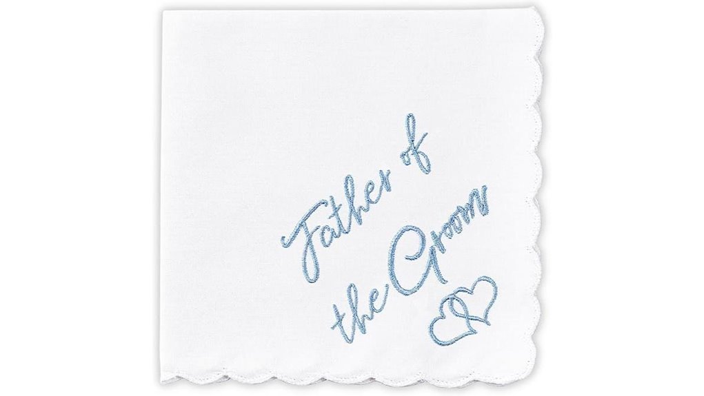 bride s blue handkerchief