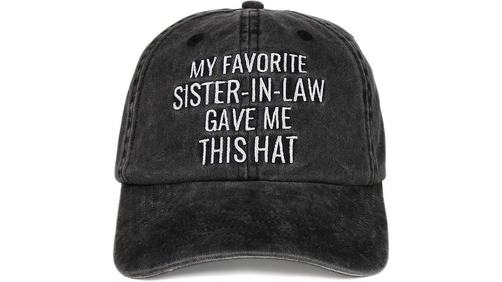 brother in law embroidered cap