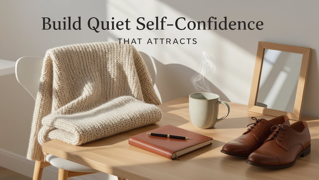 calm confidence attracts respect