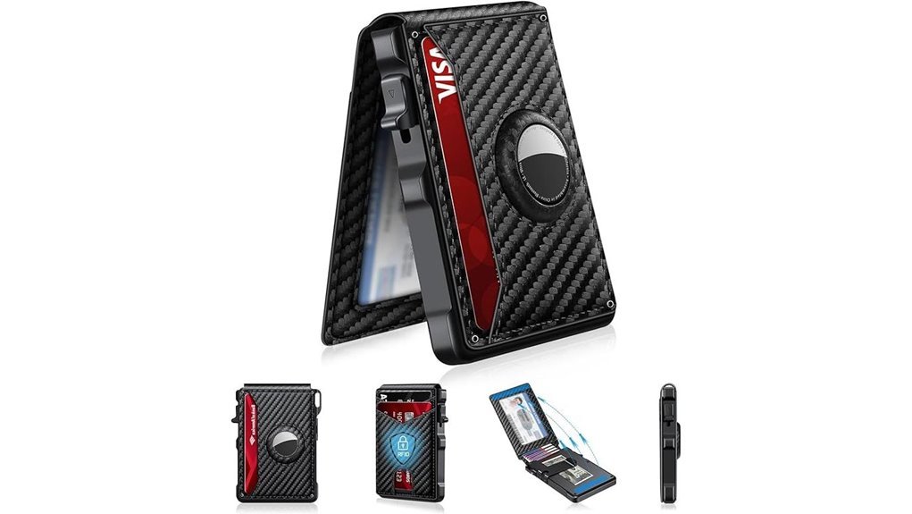 carbon fiber rfid wallet