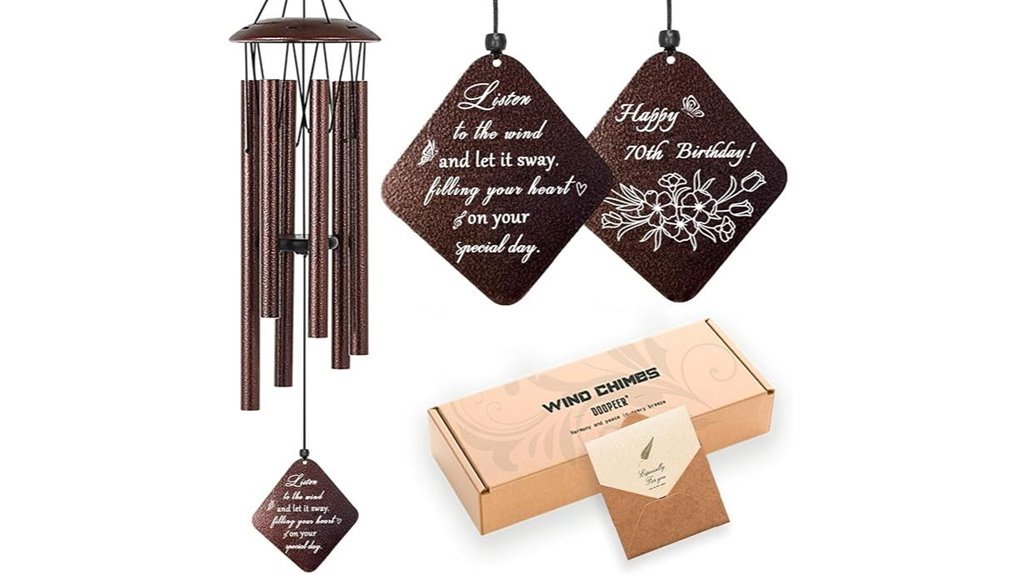 celebrating 70th birthday chimes