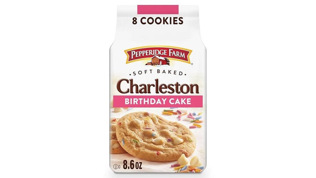 charleston birthday cake cookies