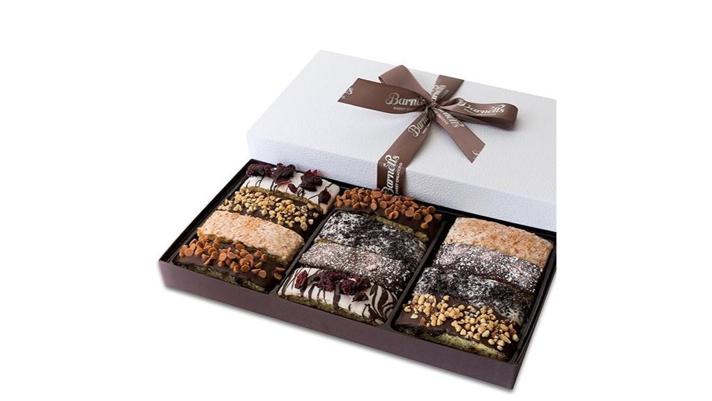 chocolate biscotti gift box