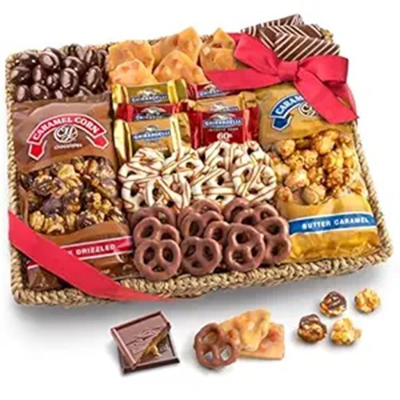 chocolate caramel crunch gift