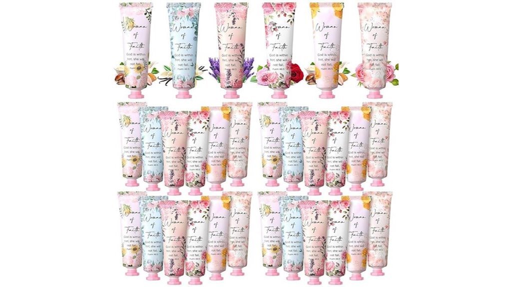 christian themed hand cream