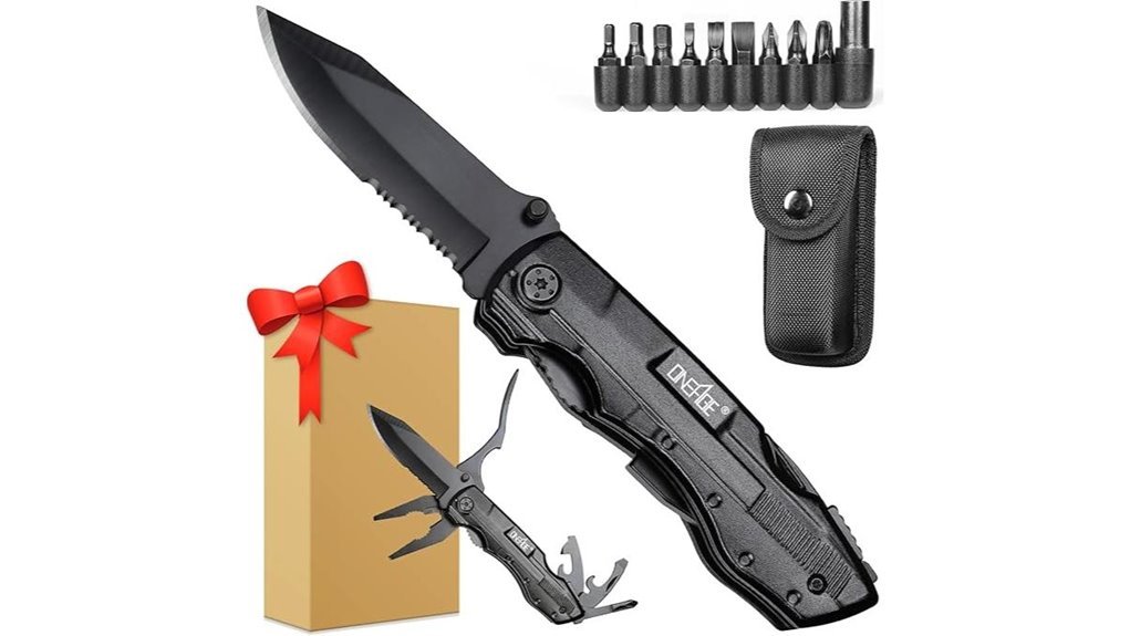 compact multifunctional pocket knife gift