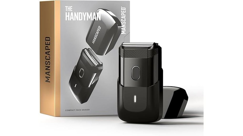 compact usb c face shaver