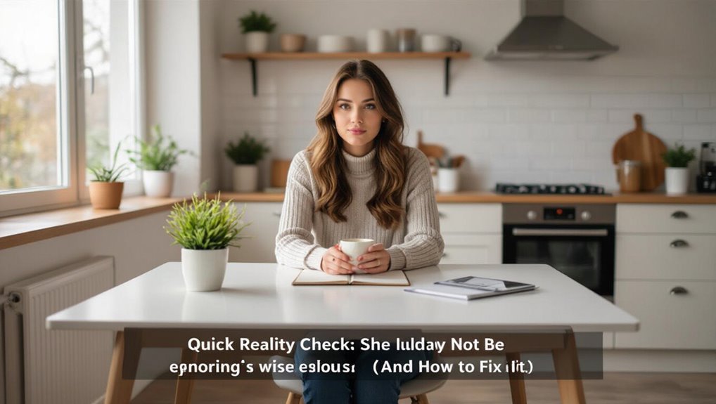 consider her perspective first