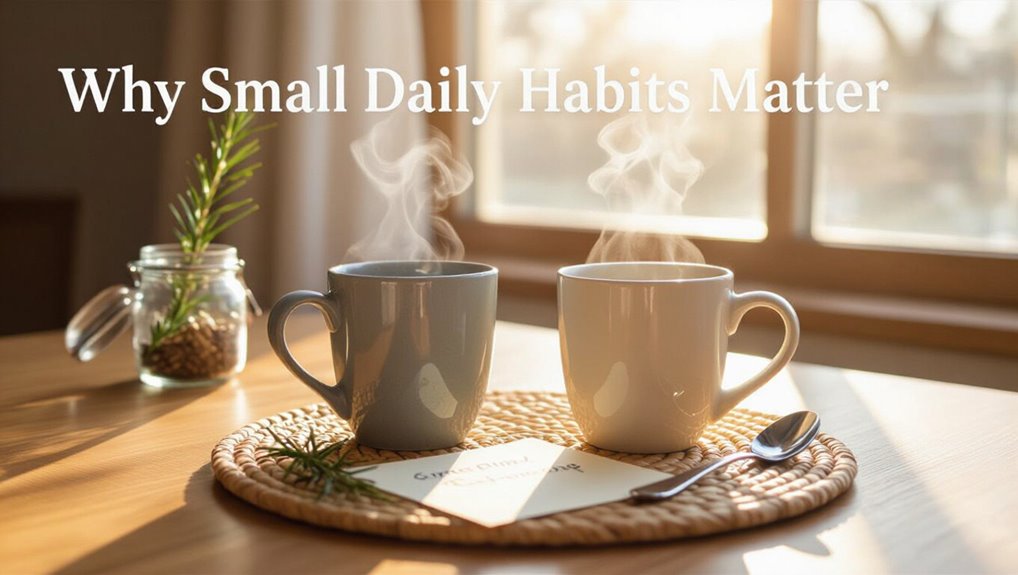 consistent small actions matter