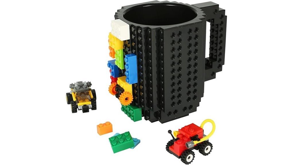 cool black build on mug