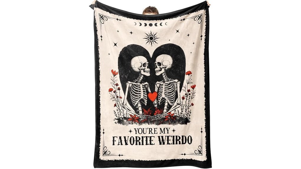 couples love fleece blanket