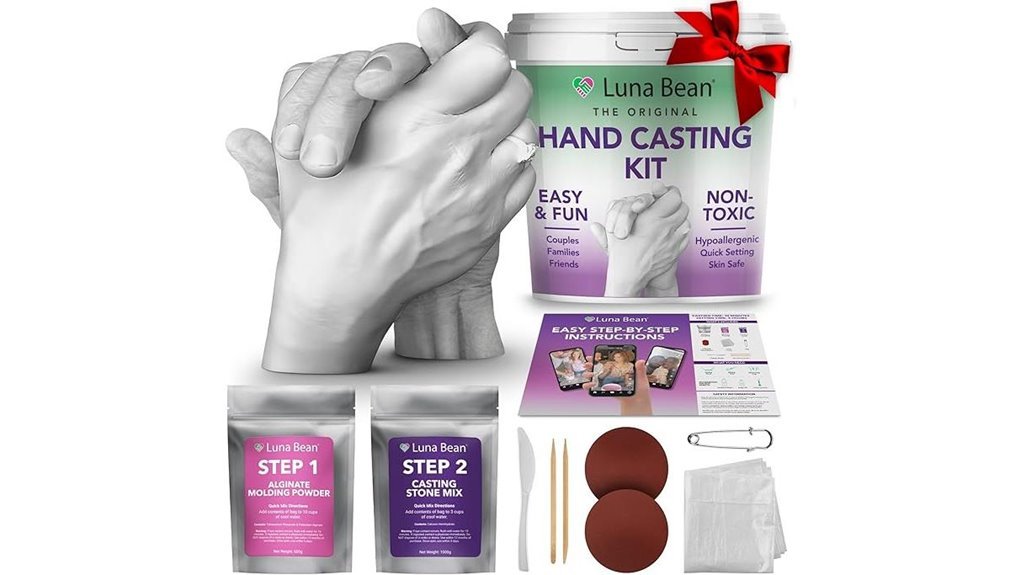 couples original hand casting kit