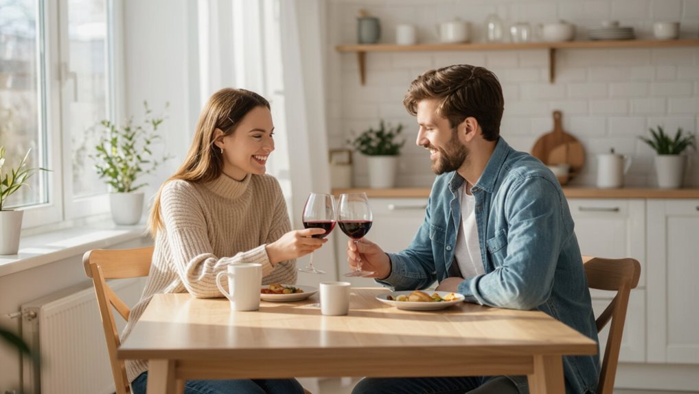 creative colorful date night