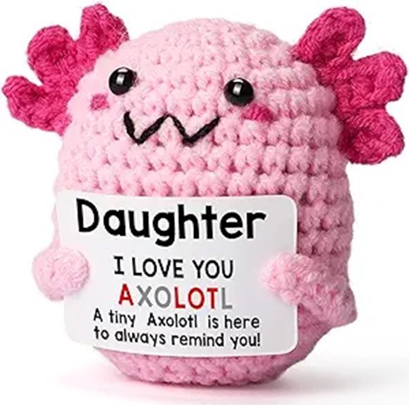 crochet axolotl teen gift