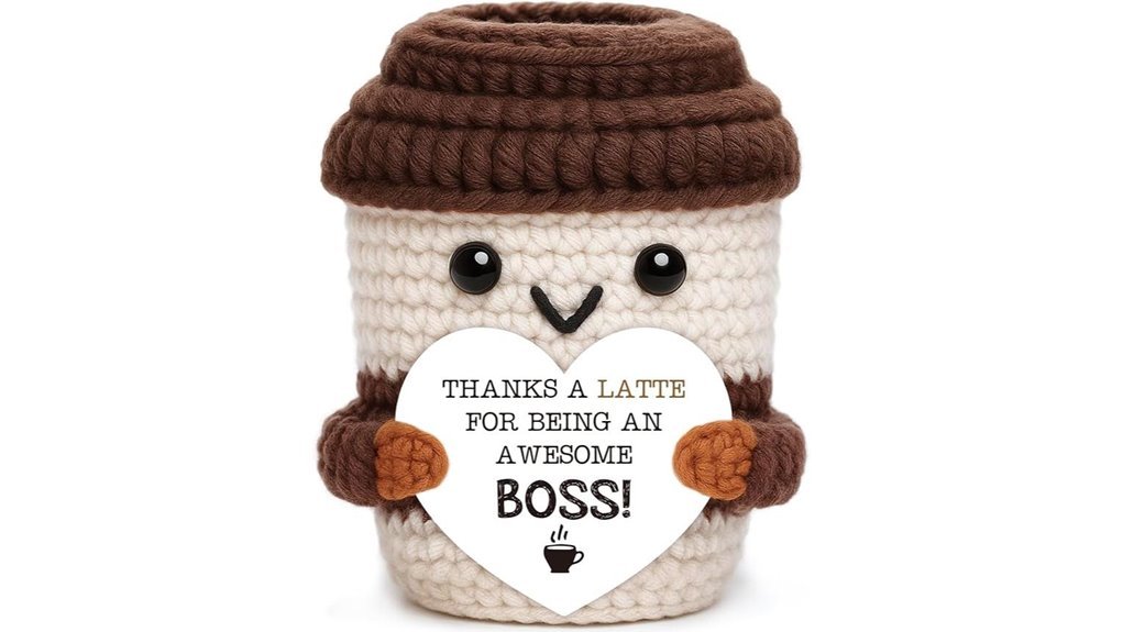 crochet coffee mug gift