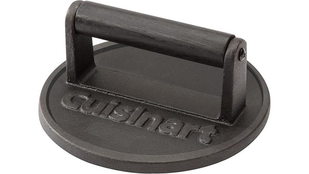 cuisinart 6 5 inch cast iron