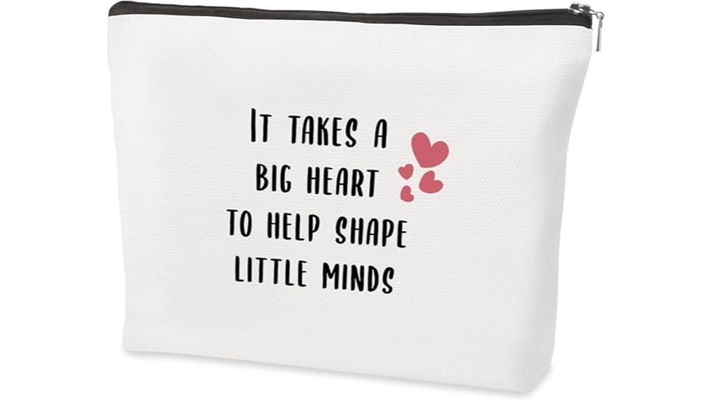 custom teacher cosmetic bag