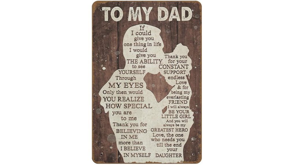dad wall sign